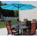 Sunnydaze 9 Foot Aluminum Outdoor Patio Umbrella with Tilt & Crank, Beige   567147816